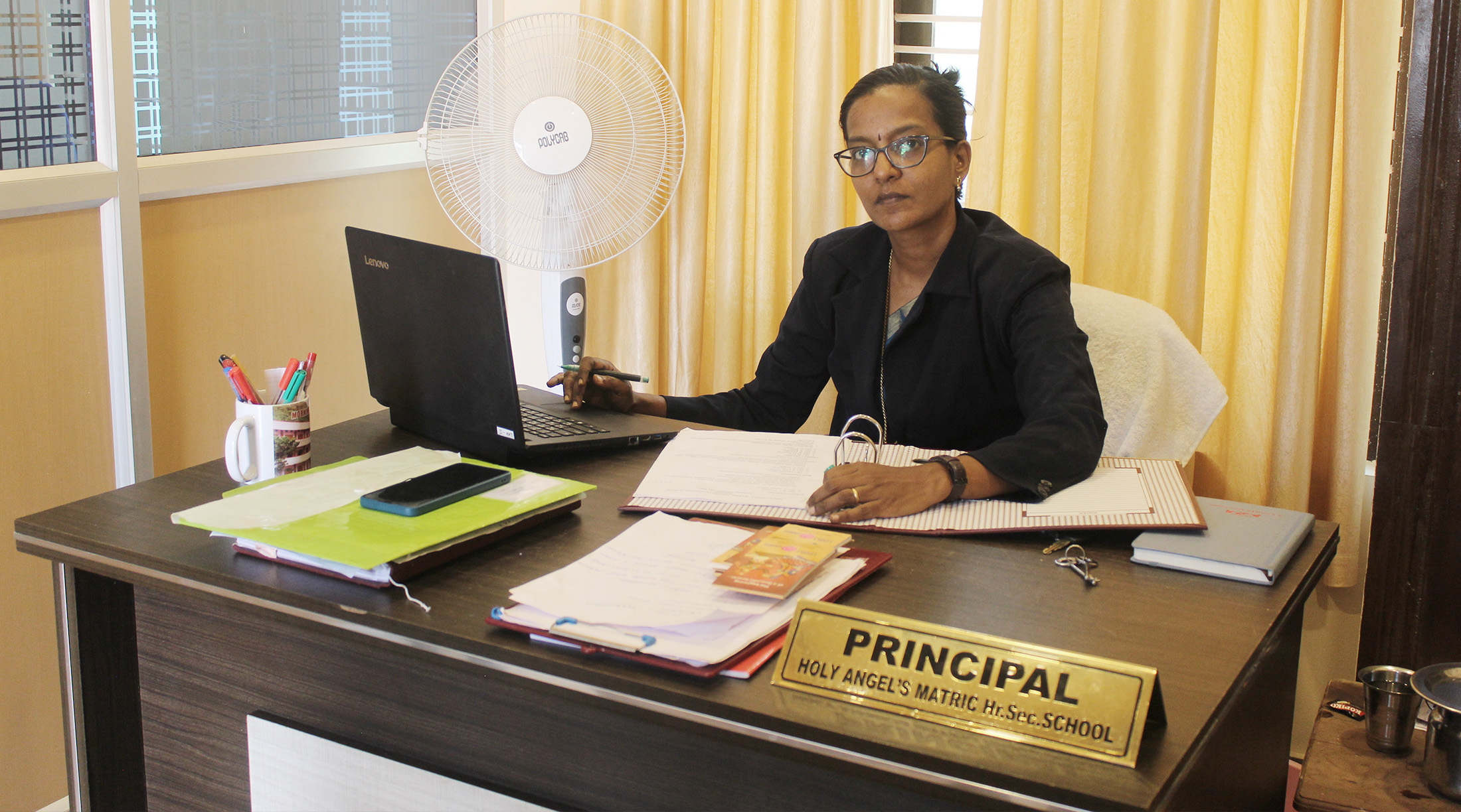 Vice Principal Holy angels Matriculation Higher Secondary School